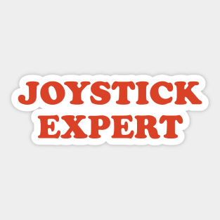 Joystick Expert Sticker